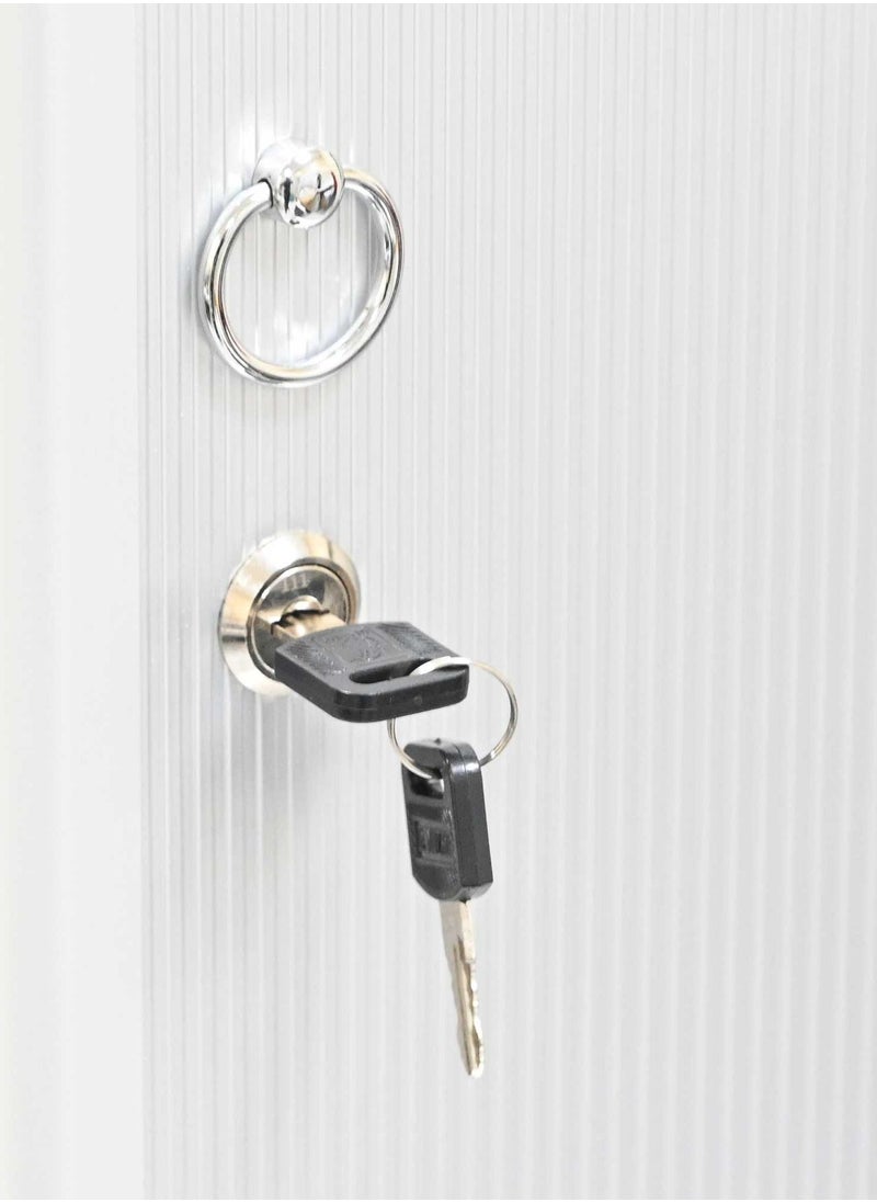 FIS FIS Key Box Aluminium B1096, 603x393x63mm Size, Capacity 96 Keys-FSKCW-B1096  - Image 3
