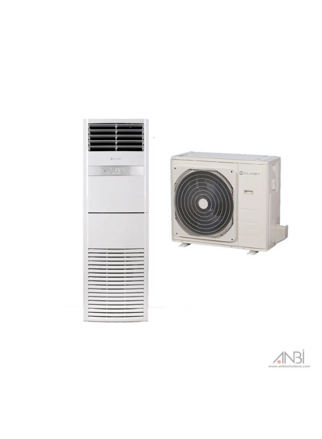 CLIVET CFTGA‑36CRN1‑QC1W (داخلي) و COTDUL‑36CN1‑QC1W (خارجي) – 3.0 طن مكيف هواء قائم على الأرض، ضاغط دوار R410A، واي فاي، تنظيف ذاتي - Image 3