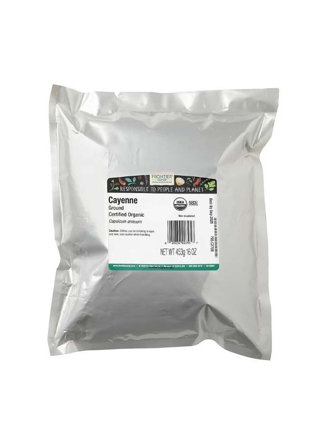 Frontier Co-op Organic Ground Cayenne 16 oz 453 g  - Image 2
