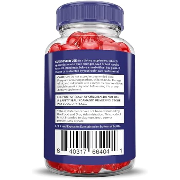 Justified Laboratories Slim Fusion Keto ACV Gummies Advanced 1000MG Slimfusion Keto Gummies Formula Apple Cider Vinegar Formulated with Pomegranate Beet Juice Powder B12 Vegan Non GMO 60 Gummys - Image 5