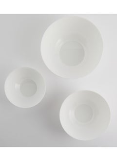 Nesting Bowls Set - Great for Serving, Mixing, and Baking Microwave & Oven Safe for Easy Use Perfect for Home Cooks and Bakers