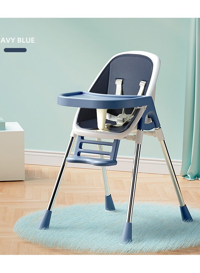 بيلانينا كرسي طعام للأطفال القابل للطي بتصميم عصري محمول وعملي للعائلات الحديثة - Image 1