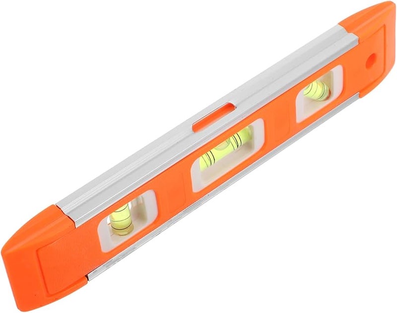 Mini Torpedo Level Aluminum Alloy Bubble Vial Lightweight Portable Tool - Image 1