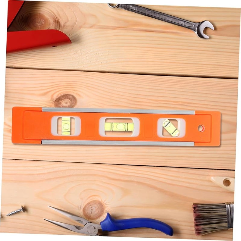 Mini Torpedo Level Aluminum Alloy Bubble Vial Lightweight Portable Tool - Image 4