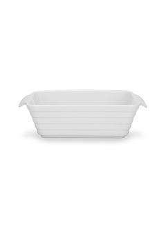 Fissman 3-Piece Rectangular Baking Dish 13x9x4.5cm/220ml Porcelain  - Image 2