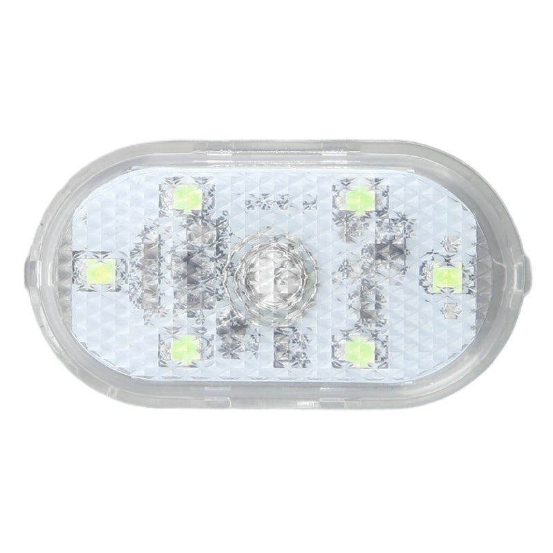 Led Car Light: Touch Type, Built in 3.7V 120MAH Lithium Battery, Low Power Consumption, Eye Protection, Abs & Metal Material, Mini Atmosphere Light - Multi Functional, Usb Mood Light for Automobile In - Image 2