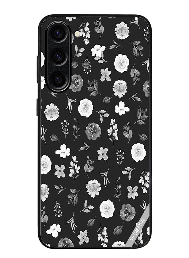 VR CREATIVE Protective Case Cover For Samsung Galaxy S23 Plus Flower Design Multicolour - Image 1