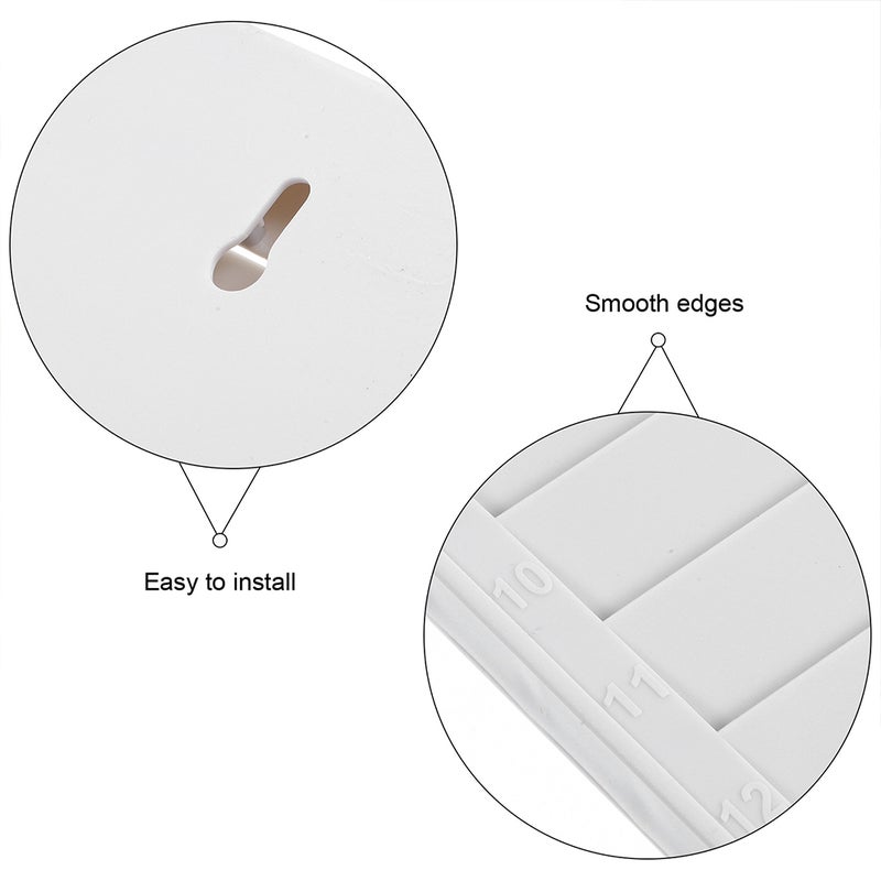 Card Rack for Wall Mounting, Durable Storage Solution for Attendance Cards and Labels - Image 5