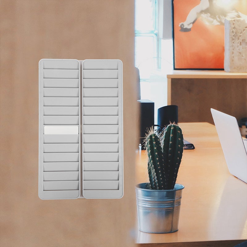 Card Rack for Wall Mounting, Durable Storage Solution for Attendance Cards and Labels - Image 3
