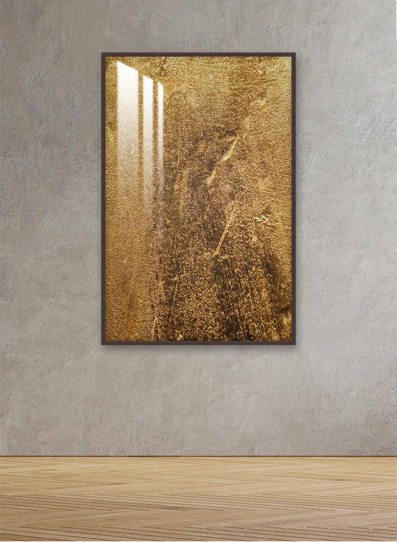 Marktna Decorative Wall Art Painting 120x80cm With an Abstract Design Brown Frame And a Transparent Acrylic Layer 0.5kg - Image 1