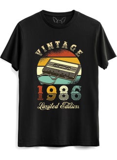 Alfa Tshirt Vintage 1986 Limeted Edition Black Tshirt  - Image 1