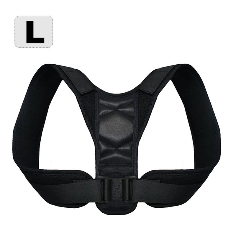 Back Brace Posture Corrector for Men and Women – Adjustable Upper Back Brace Posture Support for Clavicle – Neck and Shoulder Pain Relief, Increased Mobility - Image 1