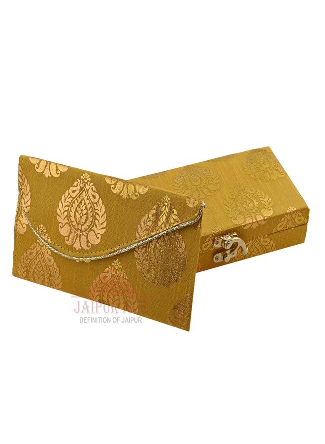 JAIPUR ACE صندوق نقود مزخرف مطبوع عليه شعار جايبور إيس، مع ظرف، هدية زفاف، غلاف مجوهرات، عبوة متنوعة من قطعتين، صندوق متعدد الألوان - Image 5