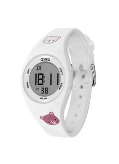 ASTRO Astro A23904-PPWW-BR Kids Digital Display Watch & PU Strap White-Bear Print  - Image 2