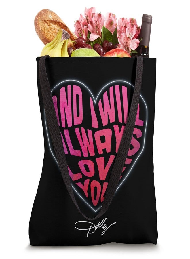 Dolly Parton I Will Always Love You Tote Bag - Image 4