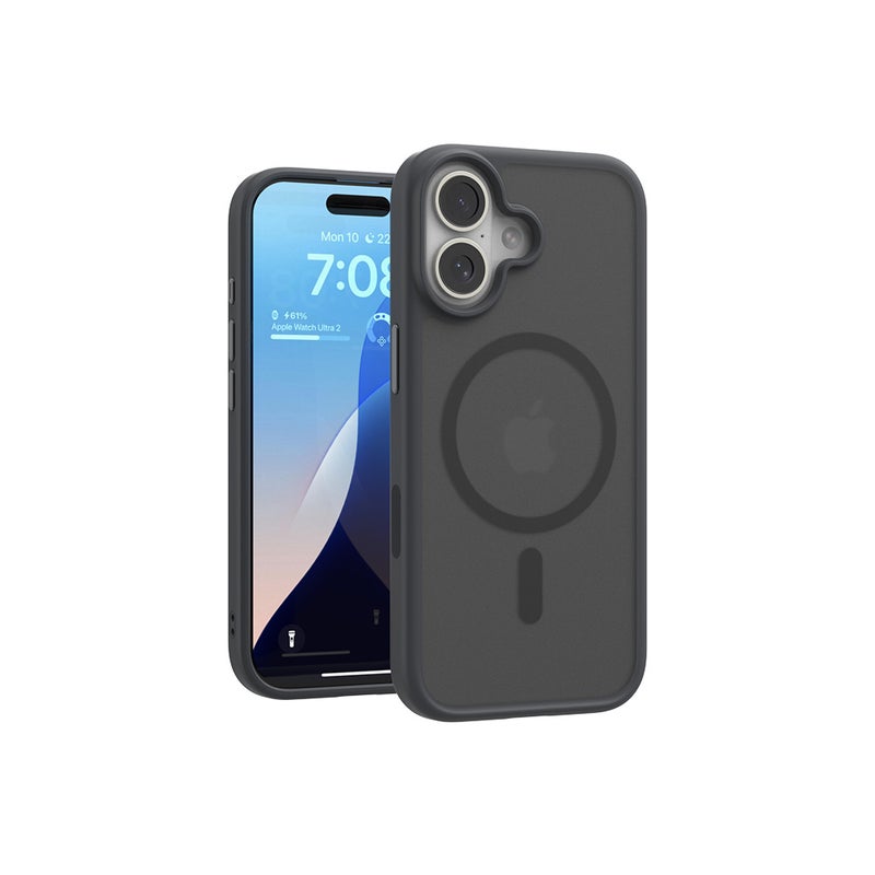 AURORA POWER SUPPORT IPHONE 17 SOLID BLACK AIR MAG FROST - Image 1