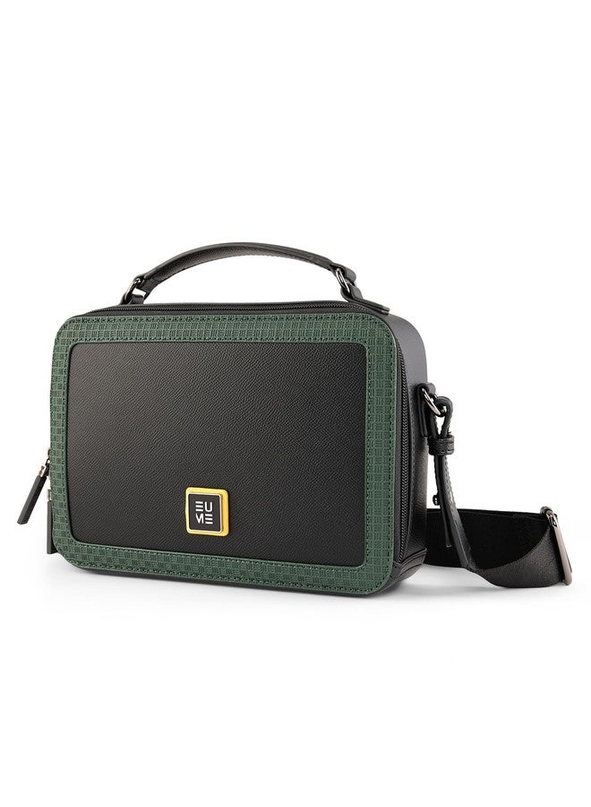 EUME Regalia Sling Bag for Men & Women | Crossbody Travel Bag | Lightweight 2.5L Daily Use Bag | Charcoal Green - Image 1
