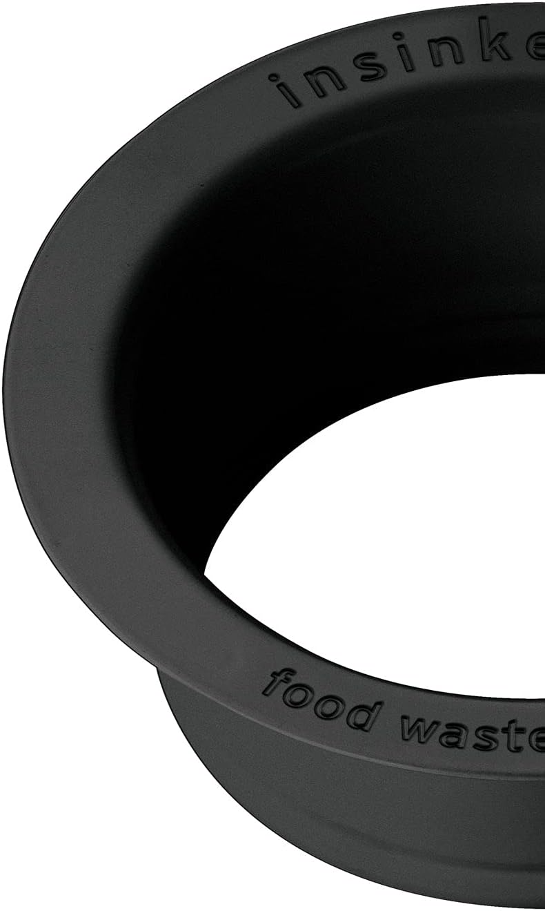 InSinkErator Kitchen Sink Flange for Garbage Disposal, Matte Black Finish, Model FLG-MTBLK - Image 2