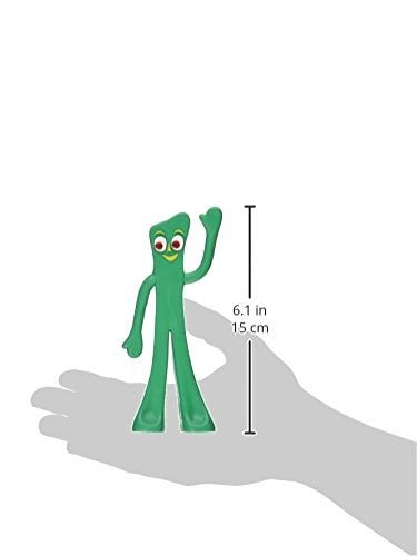 NJ Croce Gumby Original Bendable Figure - Nostalgic Toy, PVC Material, Safe for Kids, Poseable Action Figure - Image 3