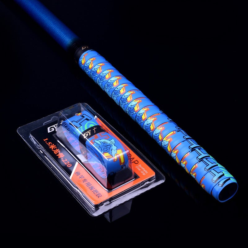 Generic 1.5m Shark Grip Tape Non-Slip Durable Racquet Handle Blue