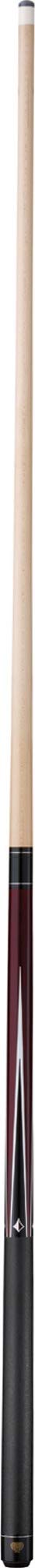 Viper by GLD Products Diamond 58" 2-Piece Billiard/Pool Cue, Maroon, 20 Ounce - Image 2