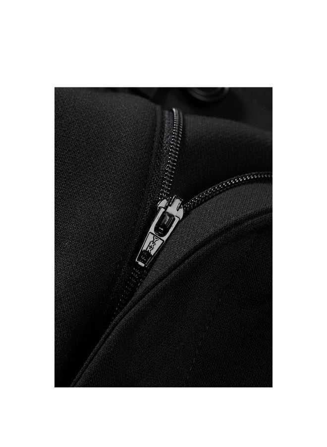 Waxbird Men's Autumn And Winter Hooded Pants Pocket Cargo Straight-leg Men's Casual Pants - Image 5