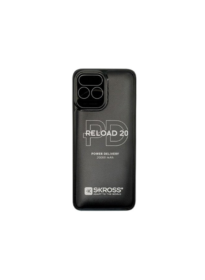 SKROSS RELOAD20HGF-PD 20000 mAhPower bank-PD-Black