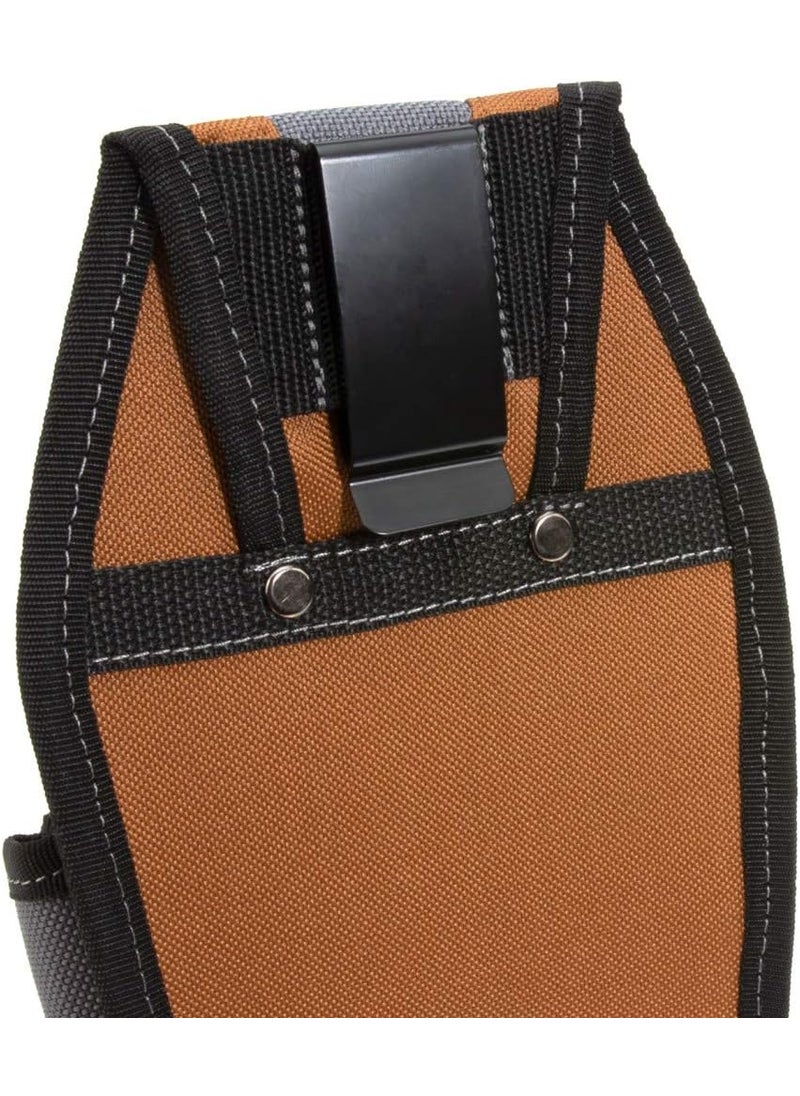 Dickies Dickies 4Pocket Rigid Tool Pouch with Tape Clip Universalfit Steel Clip for Tool Belt Tunnel Loop  - Image 3