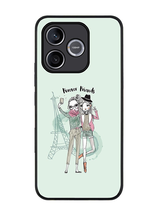 Stylizedd For Honor 600 Lite / 500 Smart / Honor X80i Case,Slim fit Camera Protection, Shockproof Thin Phone cover  - Forever Friends - Image 1