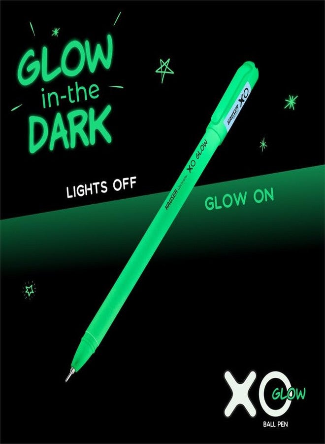 HAUSER ARTZ XO Dark in Glow Ball Pen Refill 20 PCS Assorted - Image 3