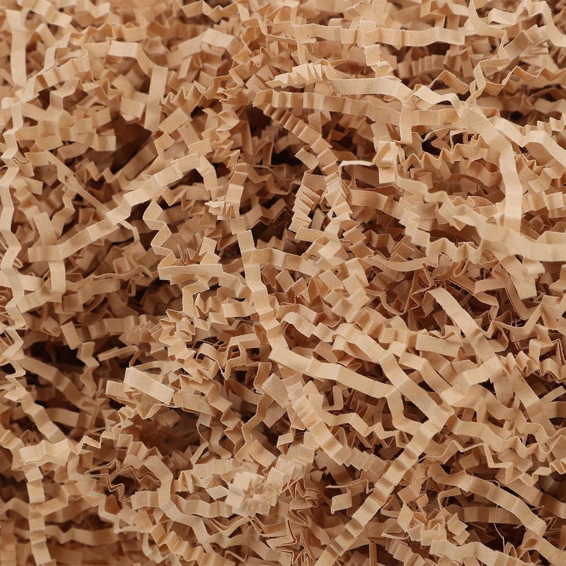 GALPADA Crinkle Cut Paper Shred Filler 1kg Kraft Raffia Paper Shreds Basket Box Packaging Stuffing for Decoration and Party Supplies - Image 3