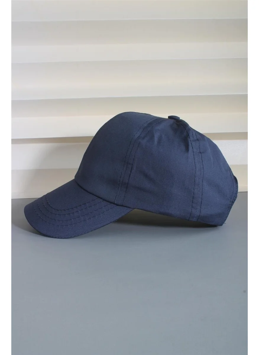 Cappello Light Navy Blue Sports Hat Unisex Adjustable Back Velcro 24SAPKADUZ