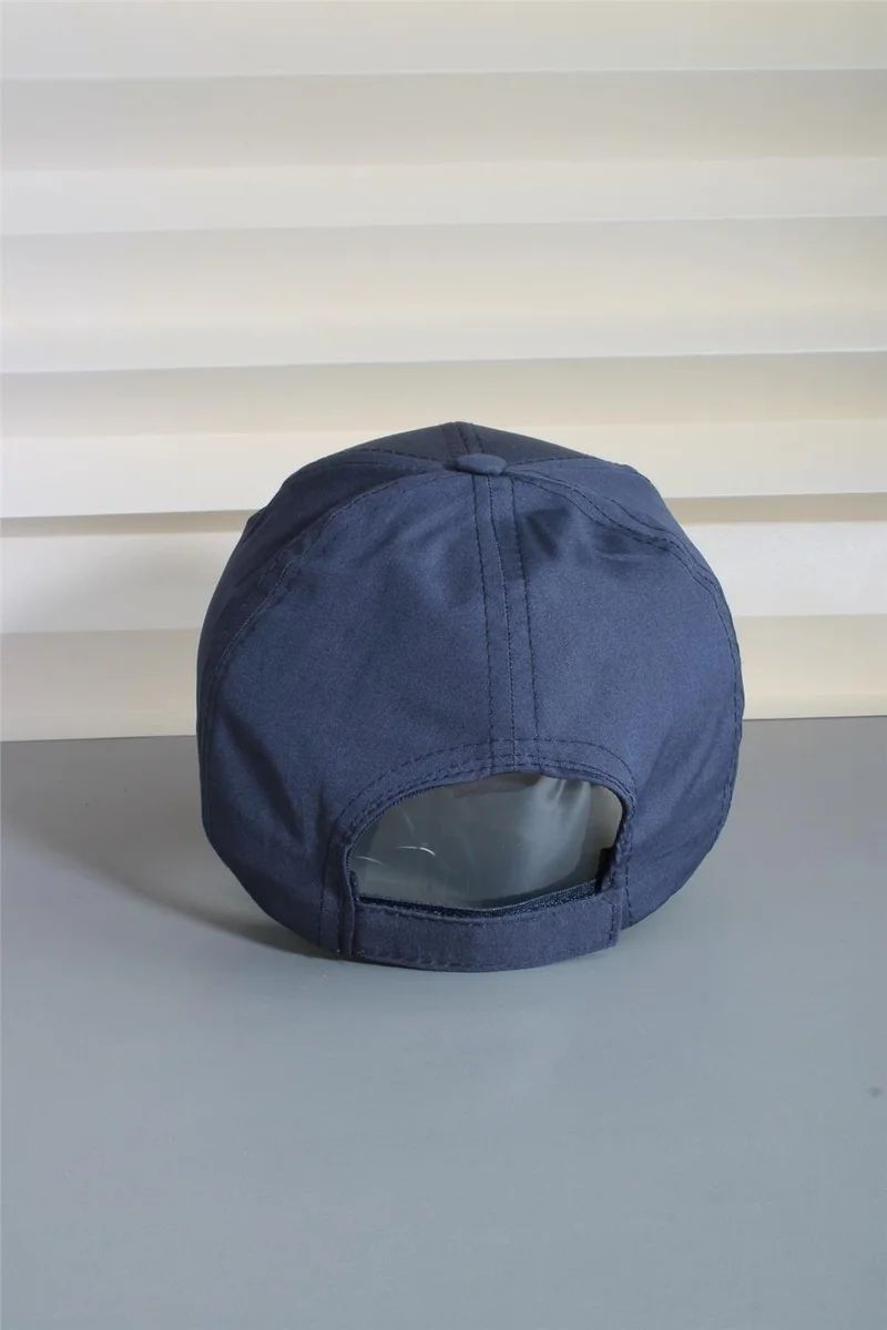 Cappello Light Navy Blue Sports Hat Unisex Adjustable Back Velcro 24SAPKADUZ
