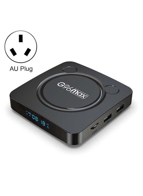 G96max Smart 4K HD Android 11.0 TV Box, Amlogic S905W2 Quad Core ARM Cortex A35, Support Dual Band WiFi, HDMI, RJ45, Capacity:4GB+64GB(AU Plug)