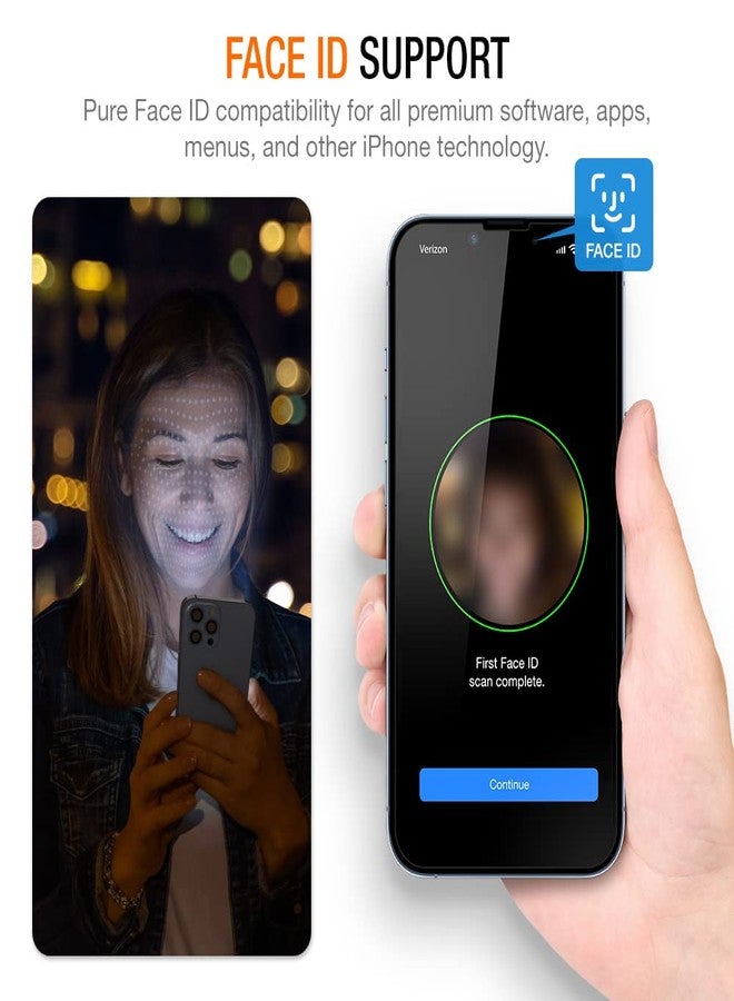 Trianium Tempered Glass Screen Protector Compatible for iPhone 13 Pro Max (2021), 3 Pack HD Glass 9H Film (w/Alignment Case Tool included) - Image 4