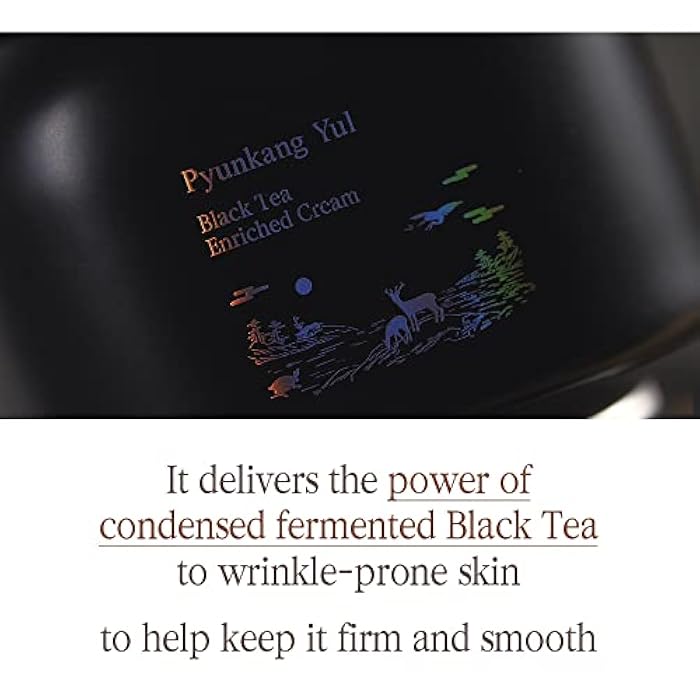 Pyunkang Yul [PKY] Black Tea Enriched Cream for Anti-aging, Condensed Nutrition for Fine Line Care with Kombucha, Ginseng Extract, Zero-Irritation, Korean Skincare (2.02 Fl. Oz, 60ml) - Image 4