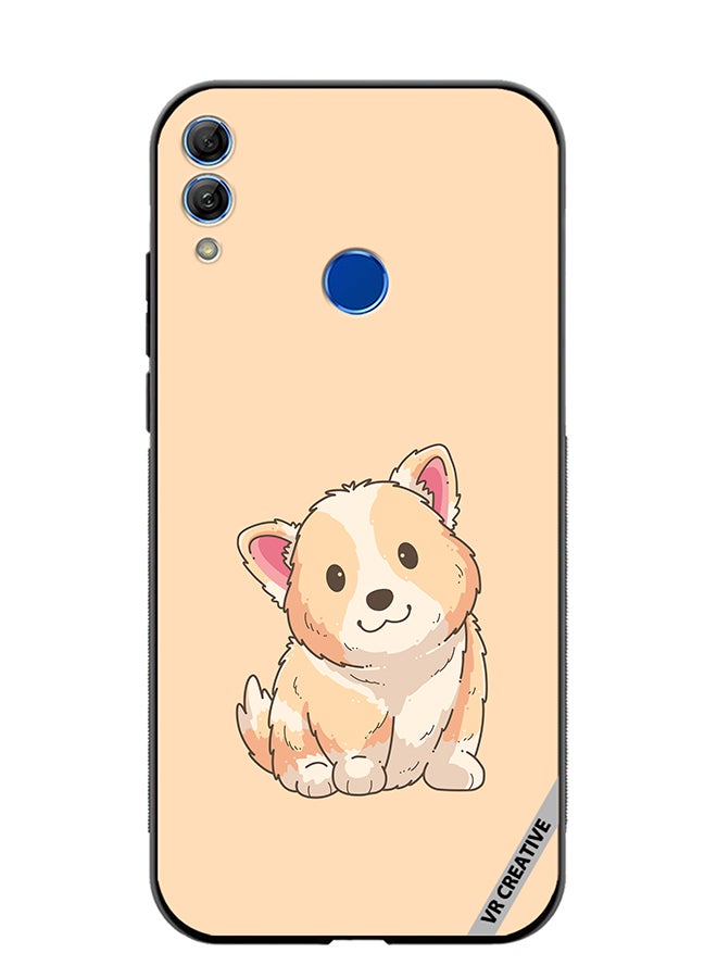 VR CREATIVE Protective Case Cover For Honor 10 Lite Cute Puppies Design Multicolour