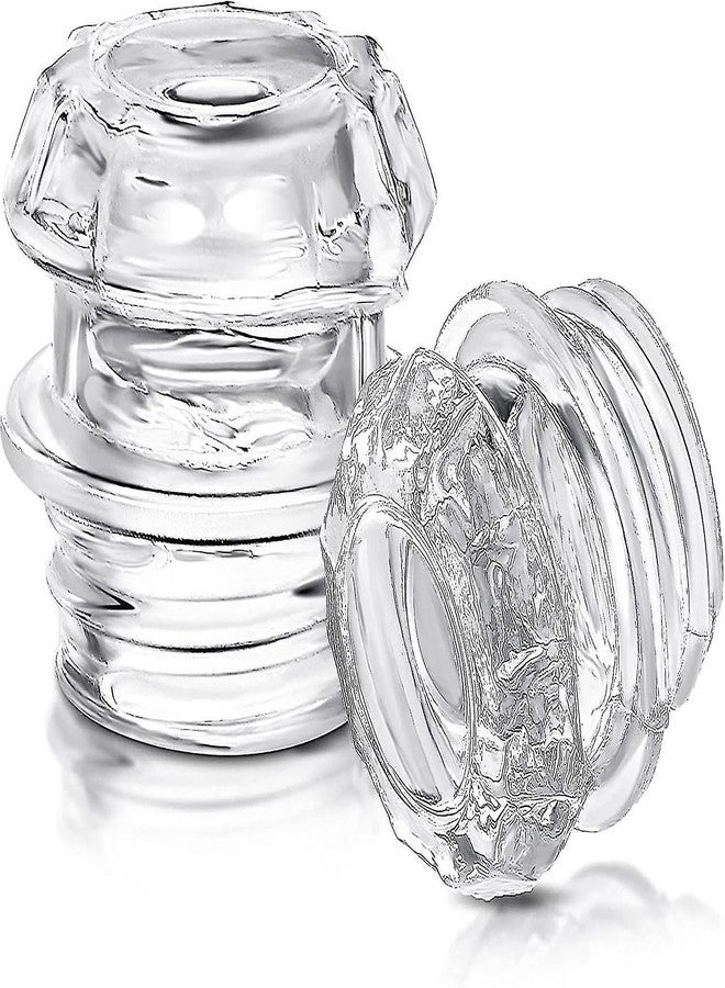 Rosojodg 1Pc Transparent Modern Coffee Percolator Glass Top Replacement Transparent Glass Knob Top for Percolator Replacement Parts for Coffee Pot Coffee Filters,Espresso Machine Parts and Accessories - Image 1