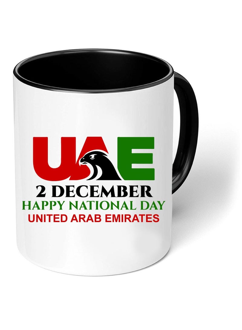 UAE National Day Two Tone Ceramic Mug - A Nation Where Dreams Come True - Gifts for UAE National Day - Image 1