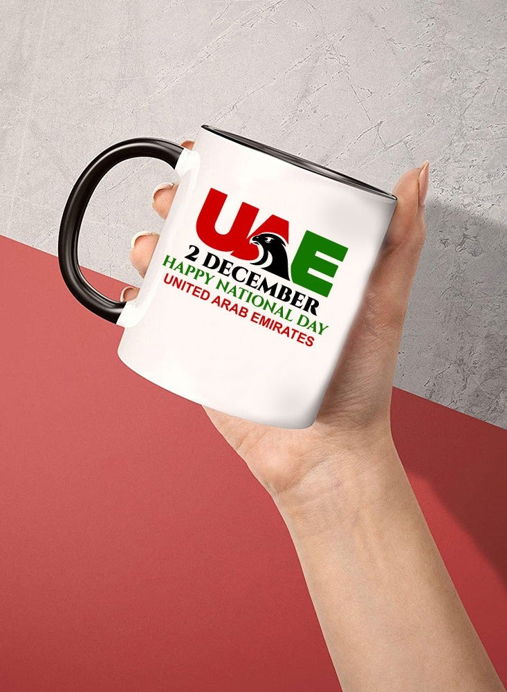 UAE National Day Two Tone Ceramic Mug - A Nation Where Dreams Come True - Gifts for UAE National Day - Image 3