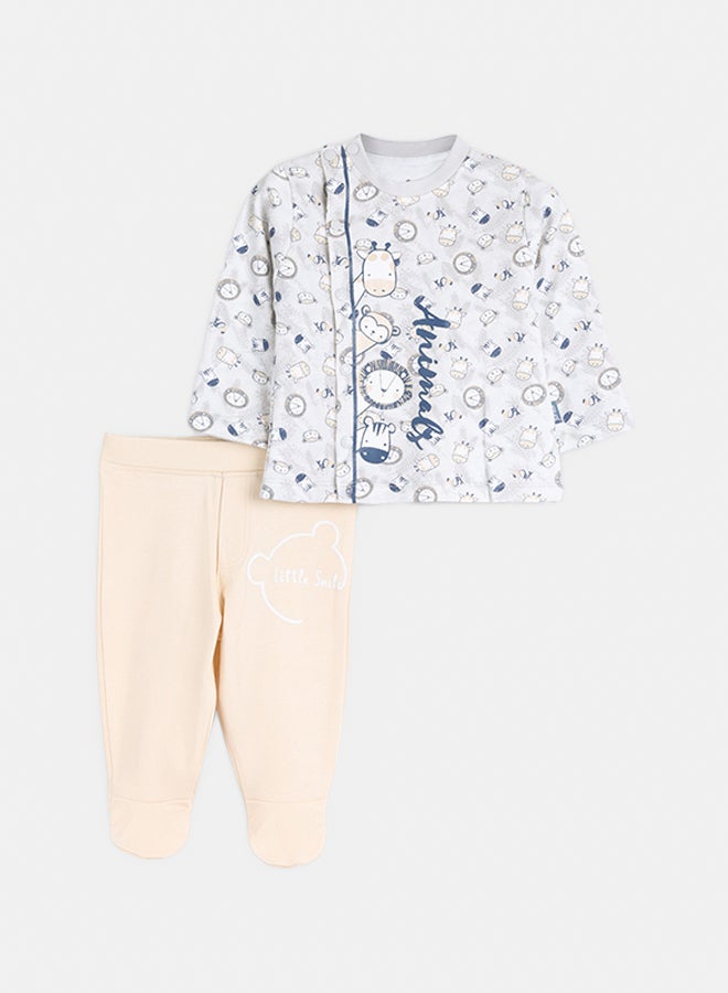 بيجاما انترلوك بيبي ولادي