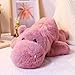 Leahaoe Weighted Stuffed Animals 177 22lbs Soft Pink Hippo Stuffed Animal Small Cuddly Weighted Hippo Plush for Comfort - Image 4