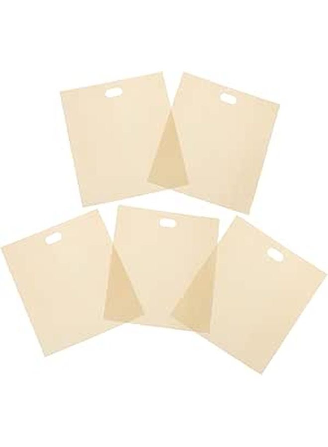 Reusable Toaster Bags 5 Pack Non Stick Sandwich Sleeves Microwave Safe Easy Clean - Image 1
