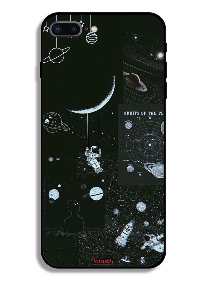 Tolwak Apple iPhone 8 Plus Protective Case Orbits Of The Planets - Image 2
