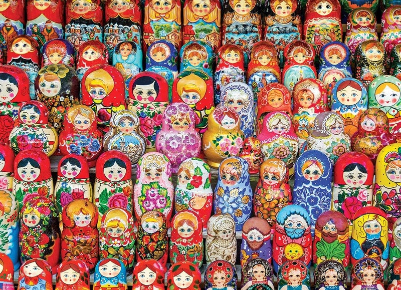 eurographics لعبة بازل يوروغرافيكس 5420 دمى ماتريوشكا الروسية 1000 قطعة - Image 2