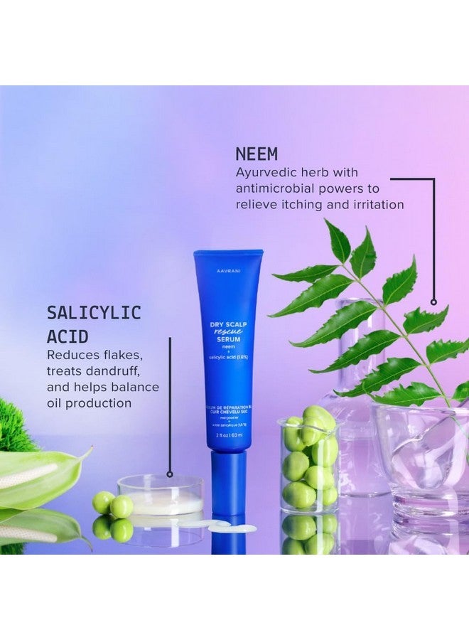 AAVRANI Scalp Rescue Serum - Salicylic Acid Treatment For Dandruff, Itchiness, & Scalp Build Up - With Oatmeal & Neem to Soothe - Vegan - 2 Fl Oz - Image 5