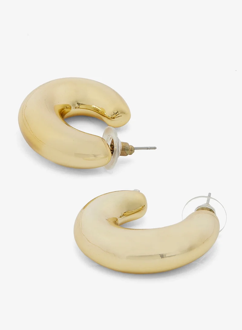 ELLA Classic Gold Hoop Earrings
