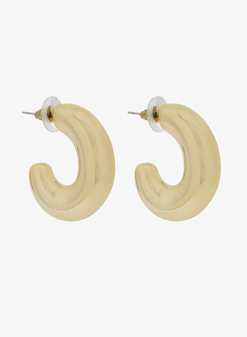 ELLA Classic Gold Hoop Earrings