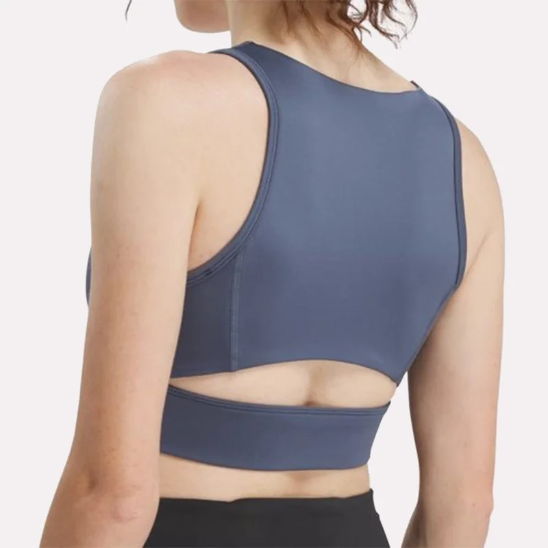 Reebok East Coast Blue Reebok Id Train High-Support Women's Bra - East Coast Blue for Women | Best Price UAE
