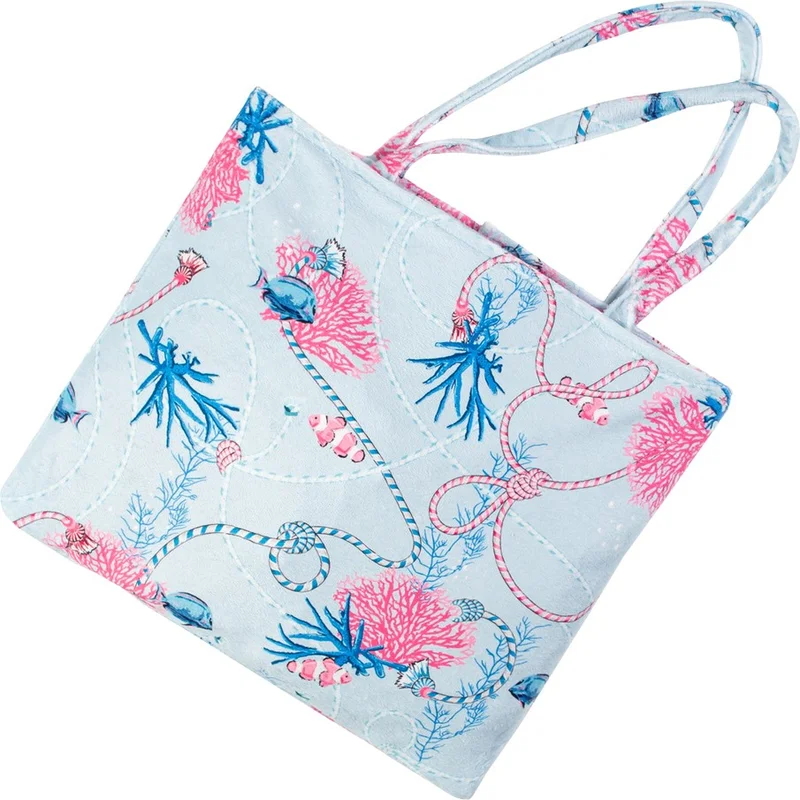 Hamur Dough Beach Towel 100 x 150 cm. Bag Dough Beach Towel Nautical